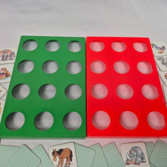 VINTAGE Memory Matching Tiles Game 1980's EXCELLENT CONDITION!!! - Picture 5 of 5